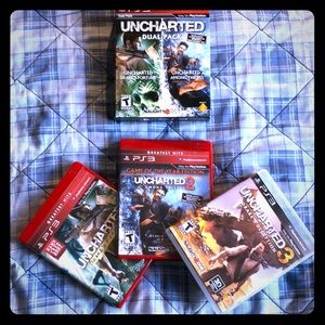 (PS3) (3) Uncharted Games